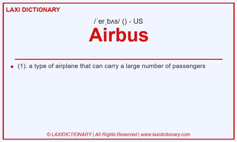 Definition Airbus in American English