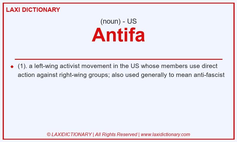 Definition Antifa in American English