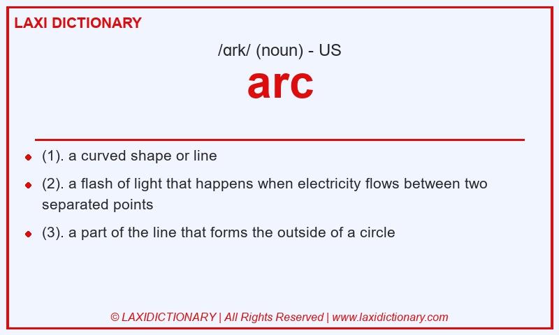 Definition arc in American English