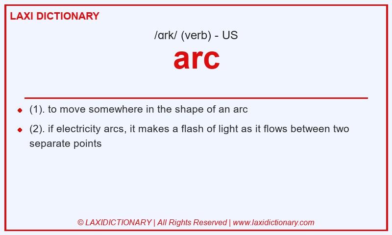 Definition arc in American English