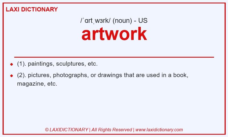 Definition artwork in American English