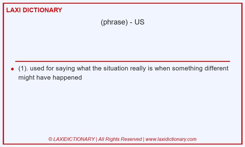 Definition  in American English