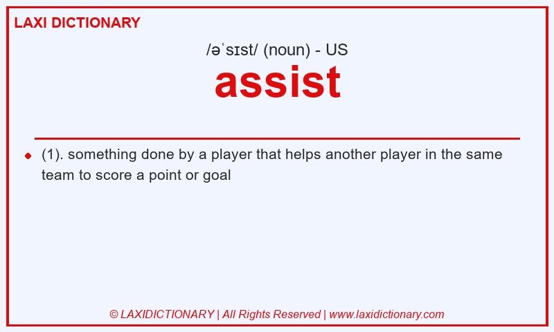Definition assist in American English