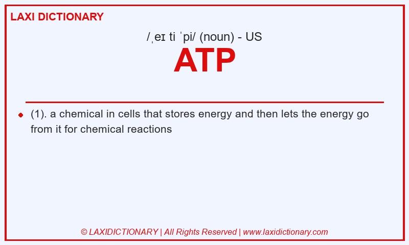 Definition ATP in American English