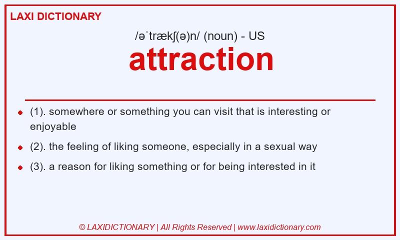 Definition attraction in American English