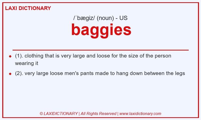 Definition baggies in American English