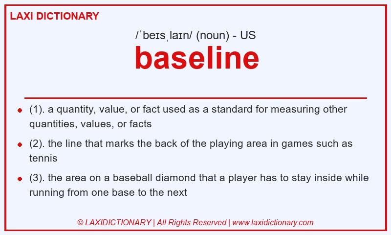 Definition baseline in American English