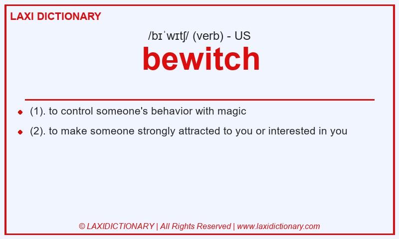Definition bewitch in American English