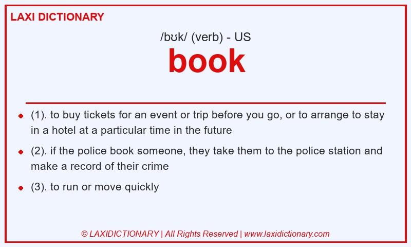 Definition book in American English