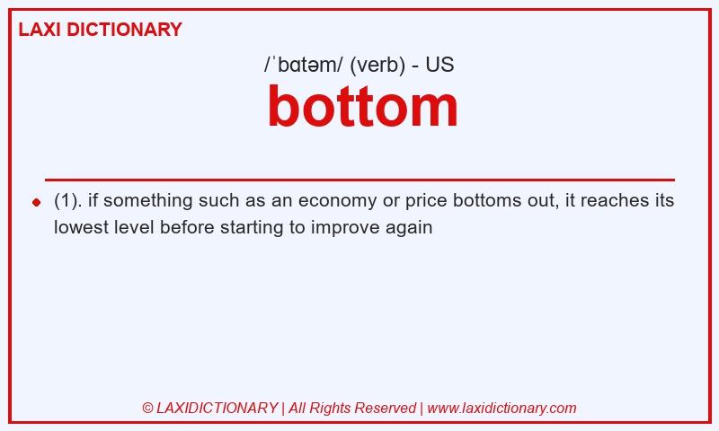 Definition bottom in American English
