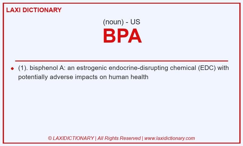Definition BPA in American English