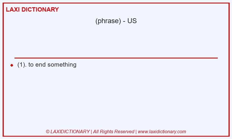 Definition  in American English