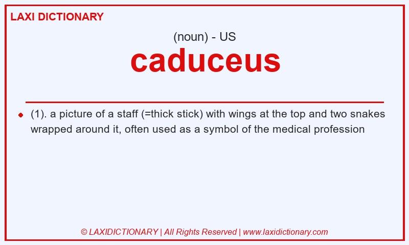 Definition caduceus in American English