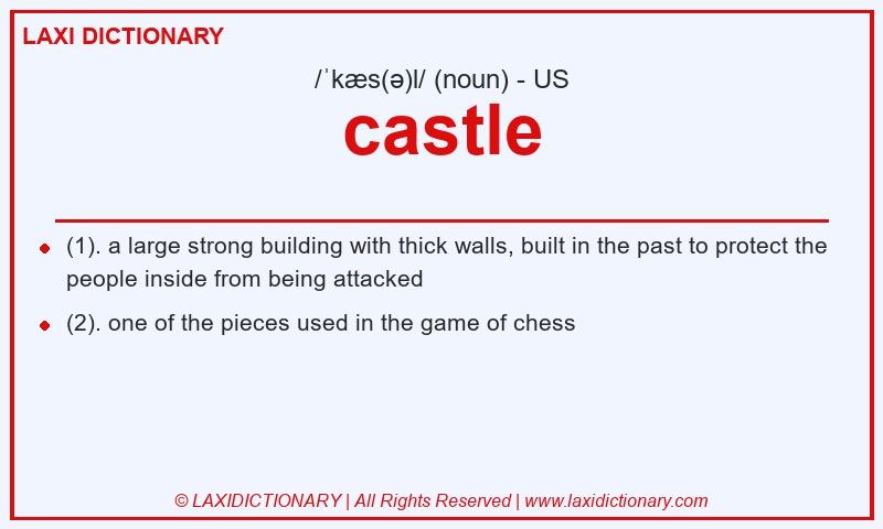 Definition castle in American English