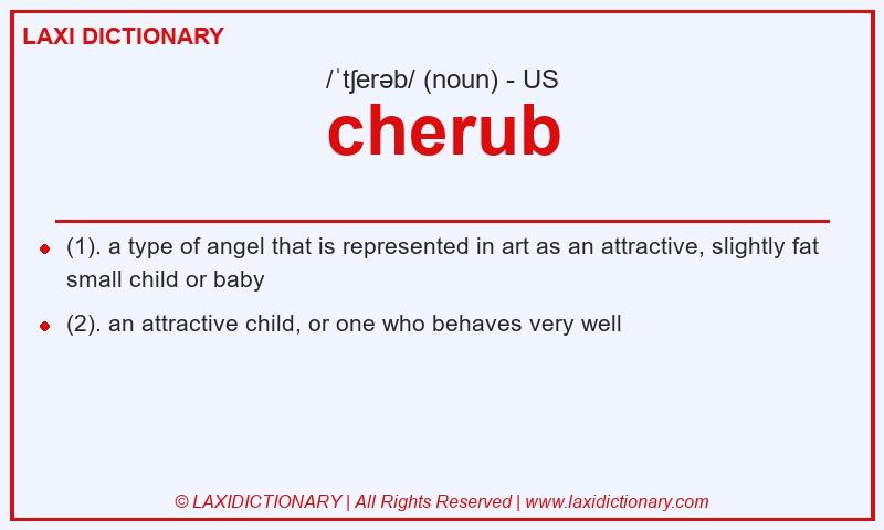 Definition cherub in American English