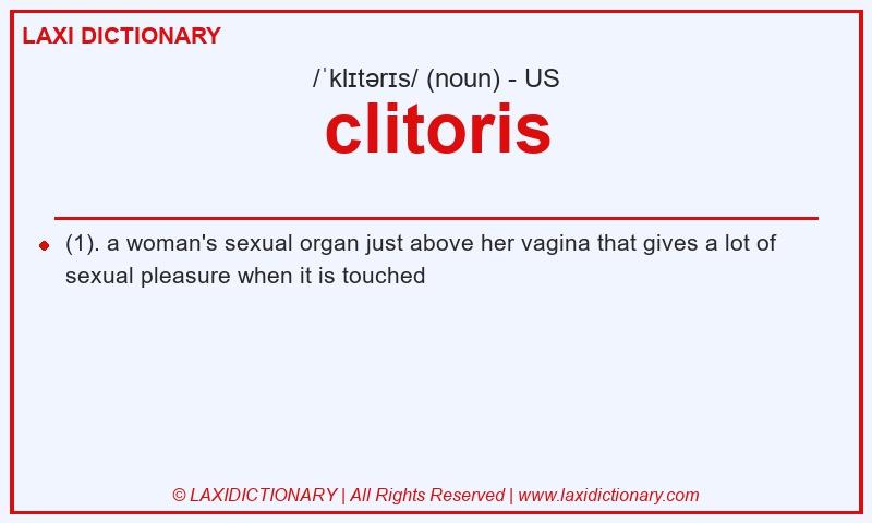 Definition clitoris in American English
