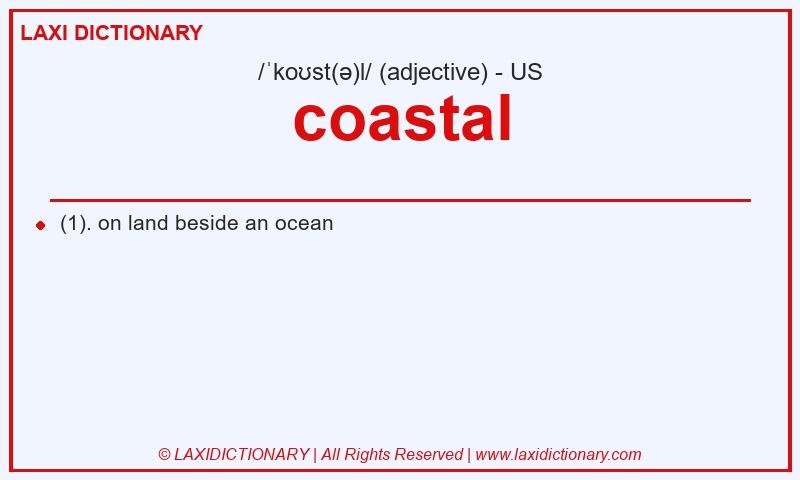 Definition coastal in American English