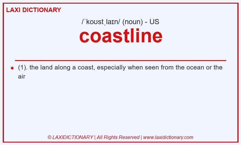Definition coastline in American English