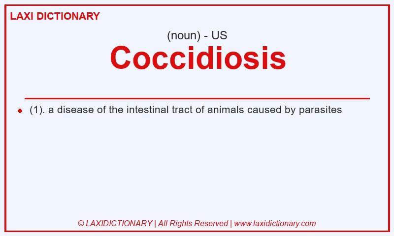 Definition Coccidiosis in American English