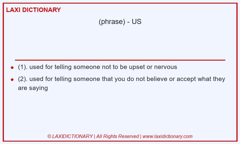 Definition in American English