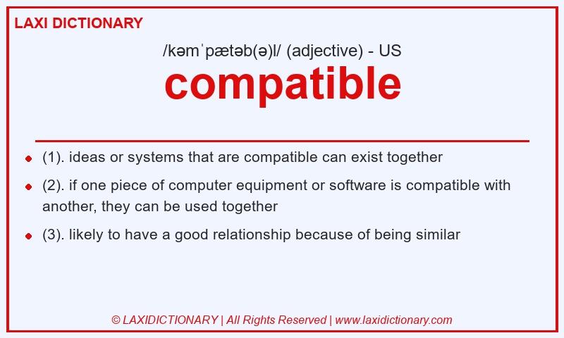 Definition compatible in American English