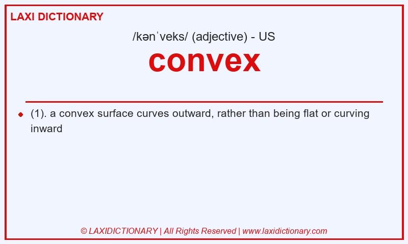 Definition convex in American English