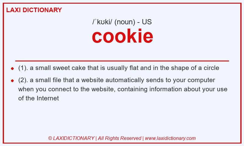 Definition cookie in American English