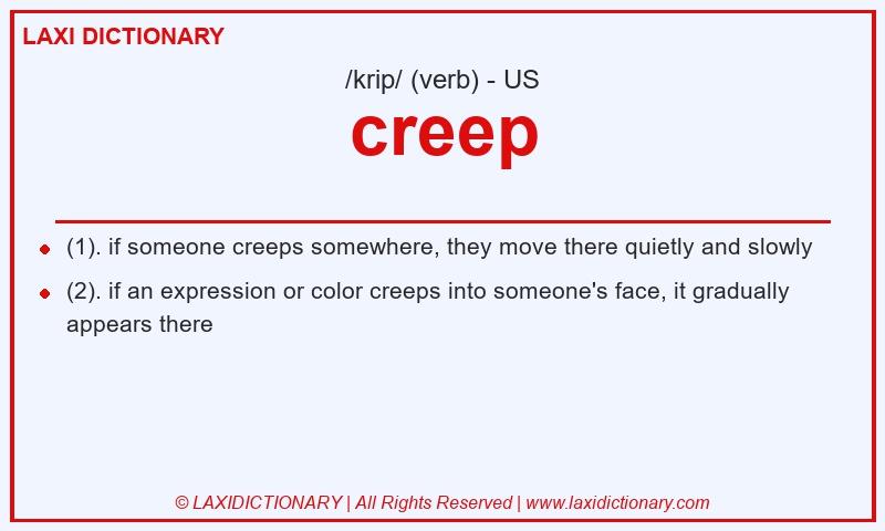 Definition creep in American English