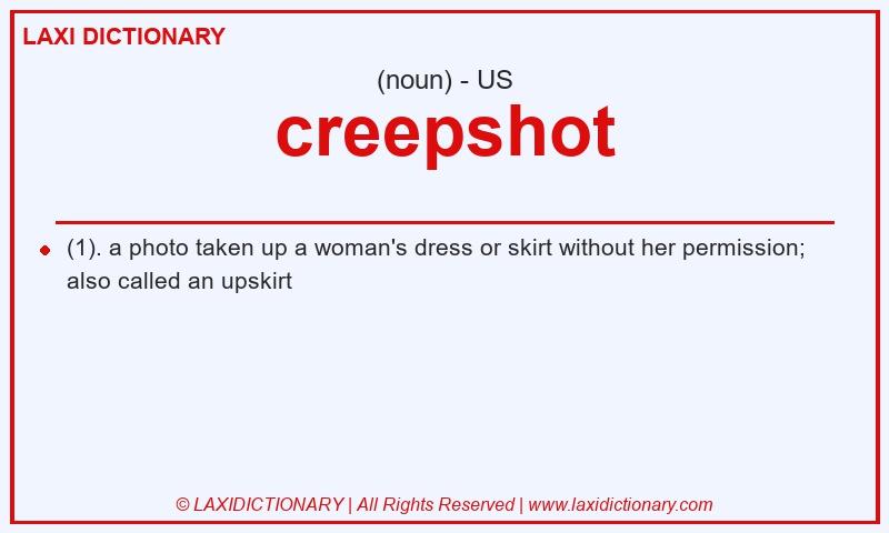 Definition creepshot in American English