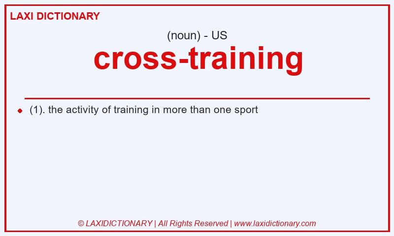 Definition cross-training in American English