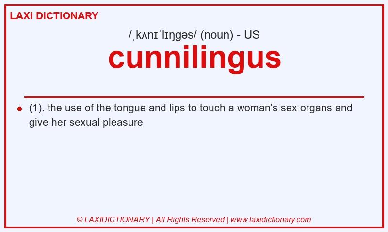 Definition cunnilingus in American English