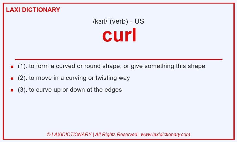 Definition curl in American English