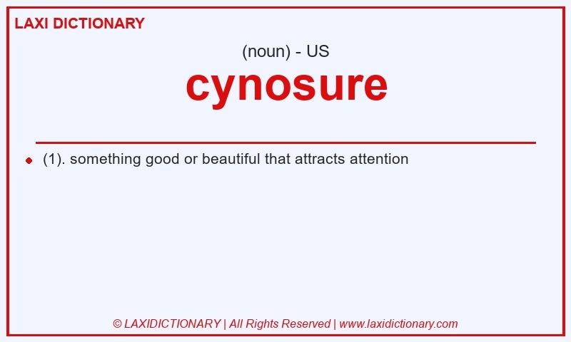 Definition cynosure in American English