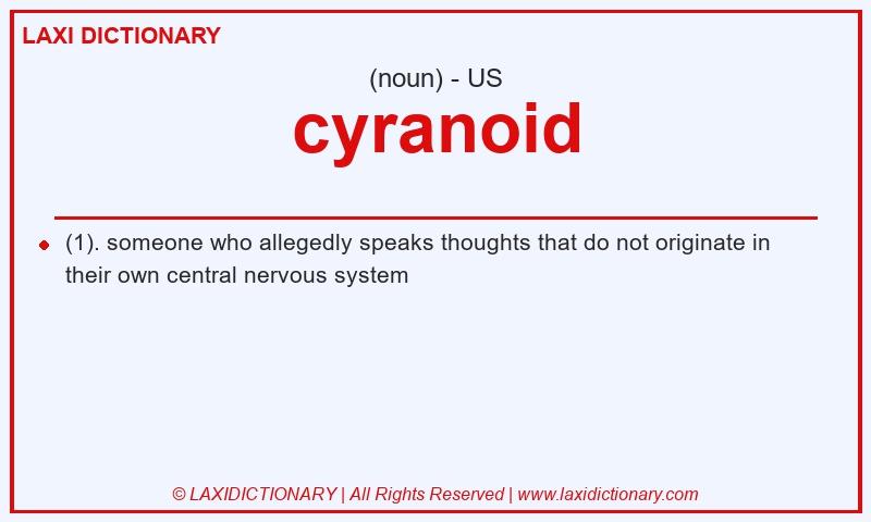 Definition cyranoid in American English