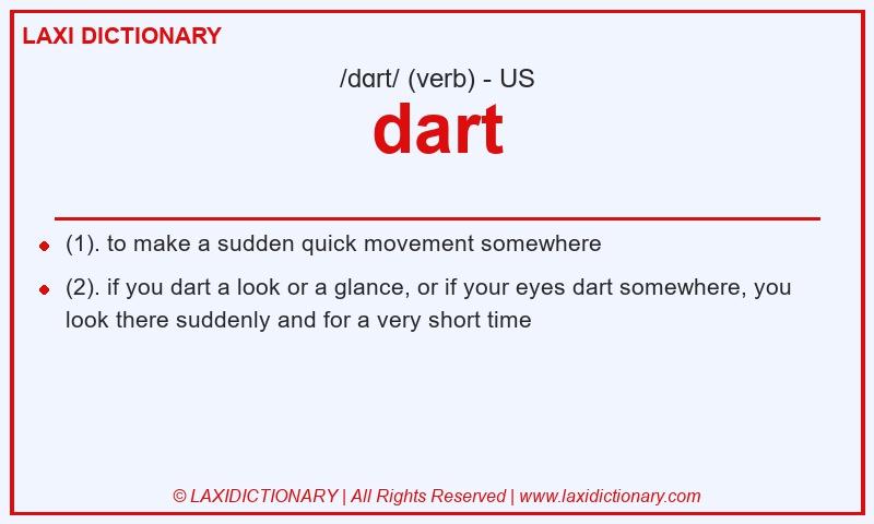 Definition dart in American English