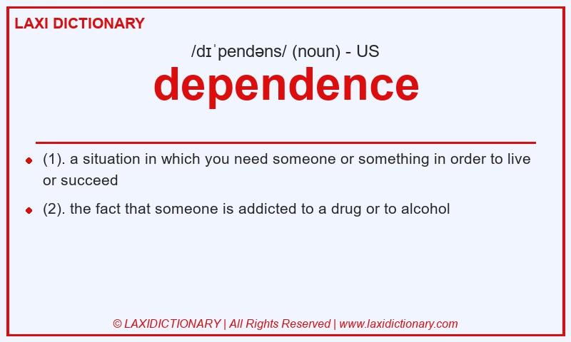 Definition dependence in American English