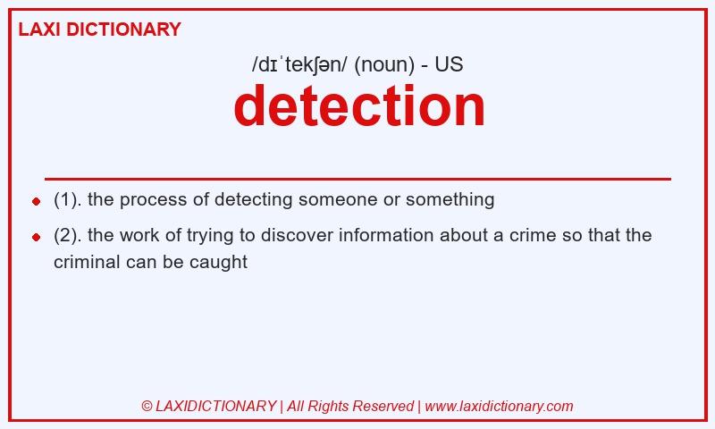 Definition detection in American English