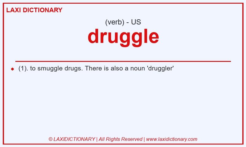 Definition druggle in American English