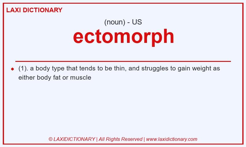 Definition ectomorph in American English