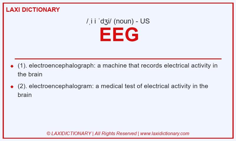 Definition EEG in American English