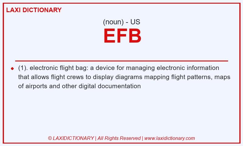 Definition EFB in American English