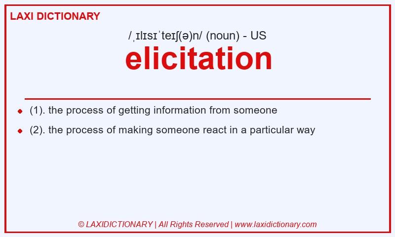 Definition elicitation in American English