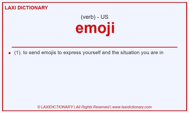 Definition emoji in American English