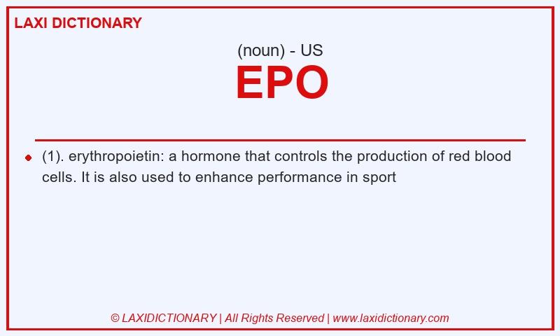 Definition EPO in American English