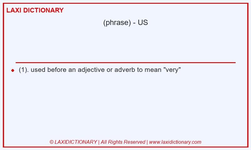 Definition  in American English