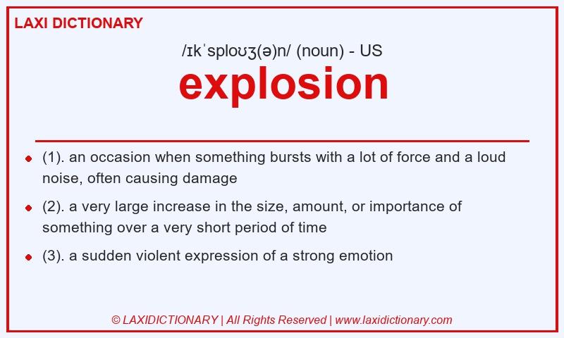 Definition explosion in American English