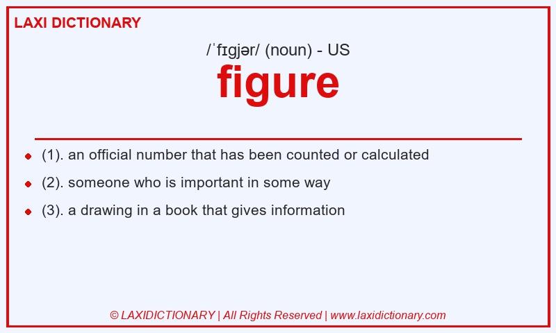 Definition figure in American English