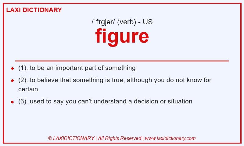 Definition figure in American English