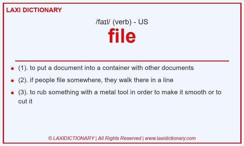 Definition file in American English