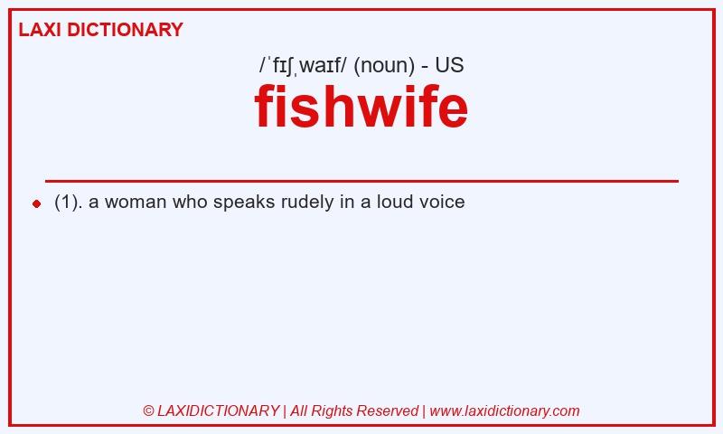 Definition fishwife in American English